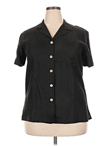 Saks Fifth Avenue Short Sleeve Blouse (view 1)