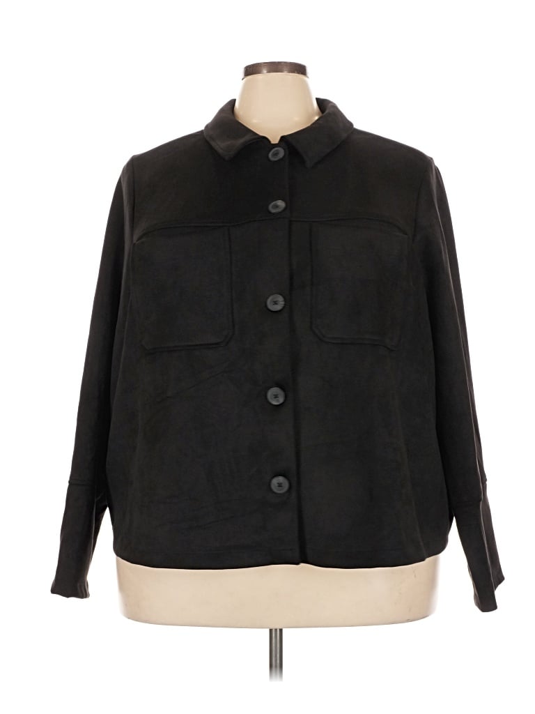 Pre-owned Torrid Jacket In Black