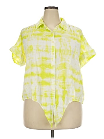 Style&Co Short Sleeve Button-Down Shirt (view 1)