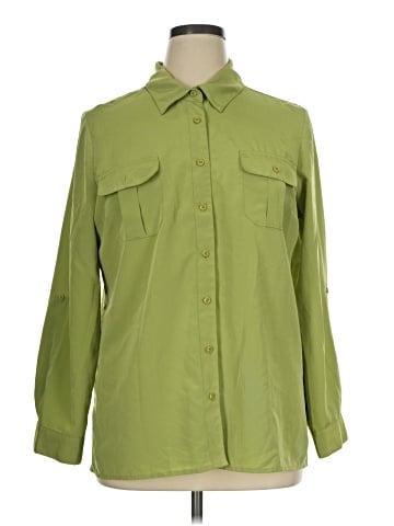 Elementz Long Sleeve Blouse (view 1)