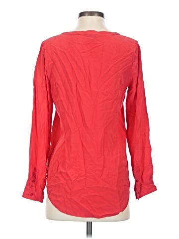 Joie Long Sleeve Silk Top (view 2)