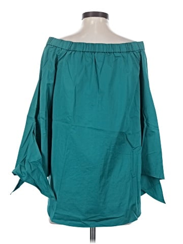 Tibi 3/4 Sleeve Blouse (view 2)