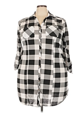 Passport 3/4 Sleeve Blouse (view 1)