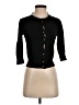 August Silk Black Cardigan Size S - photo 1
