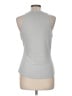 Etcetera 100% Silk Gray Sleeveless Blouse Size M - photo 2