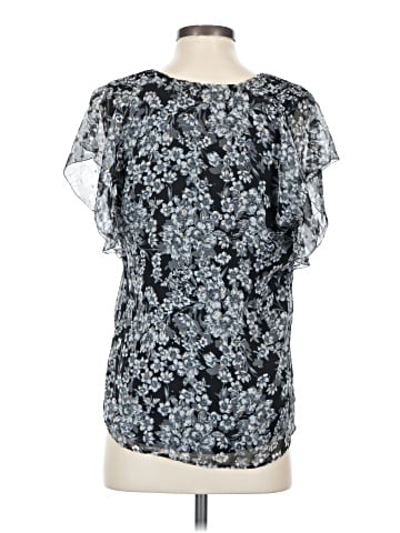 White House Black Market Short Sleeve Blouse (view 2)