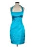 Cache Teal Cocktail Dress Size 8 - photo 1