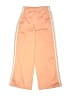 Adidas 100% Polyester Color Block Orange Track Pants Size 14 - photo 1