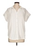 Caslon White Ivory Short Sleeve Blouse Size L - photo 1
