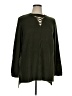 Indigo Thread Co. Green Pullover Sweater Size 1X - photo 1