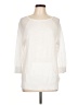 Chaps 100% Cotton White Pullover Sweater Size L - photo 1