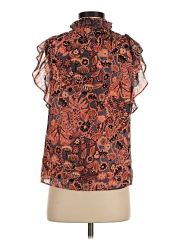 Elie Tahari Short Sleeve Blouse (view 2)