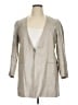 Zara Basic Metallic Silver Blazer Size XL - photo 1