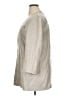 Zara Basic Metallic Silver Blazer Size XL - photo 5