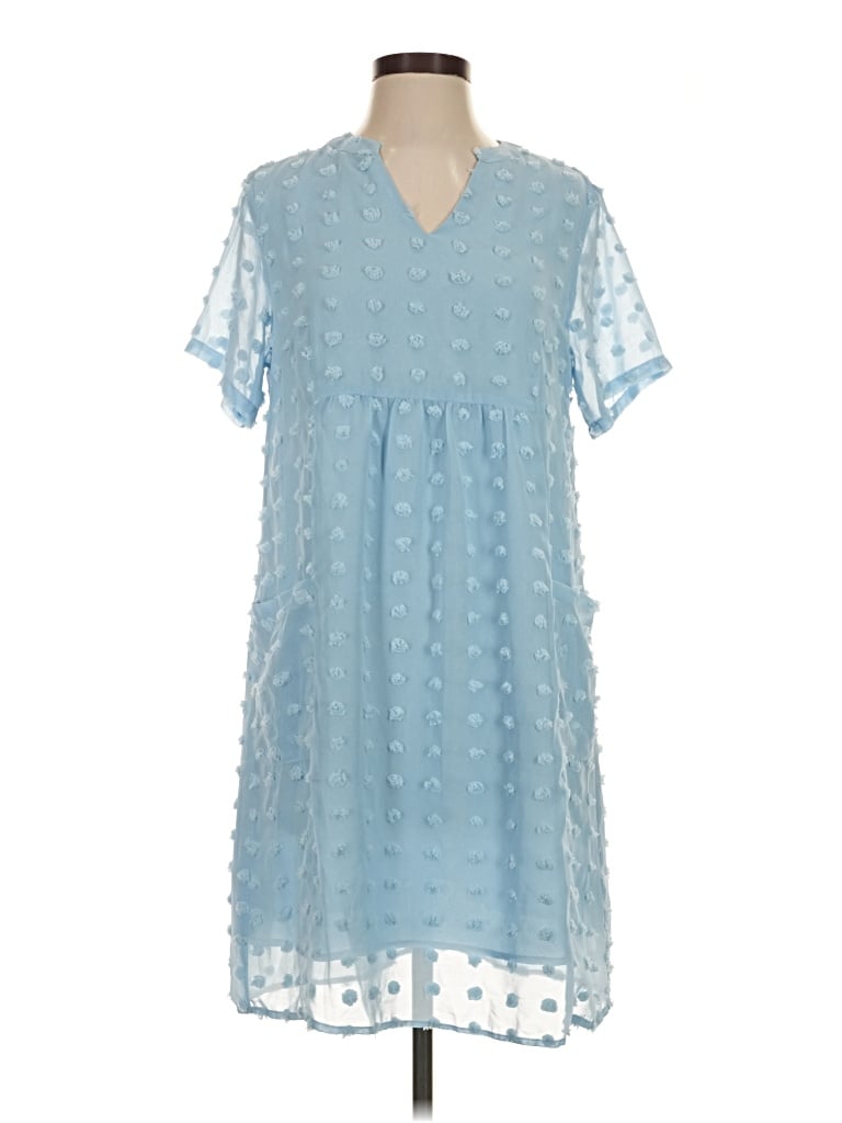 Pre-owned Miholl Casual Dress In Blue