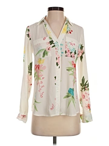 Candie's Long Sleeve Blouse (view 1)