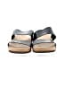 Reef 100% Leather Black Gray Sandals Size 9 1/2 - photo 2