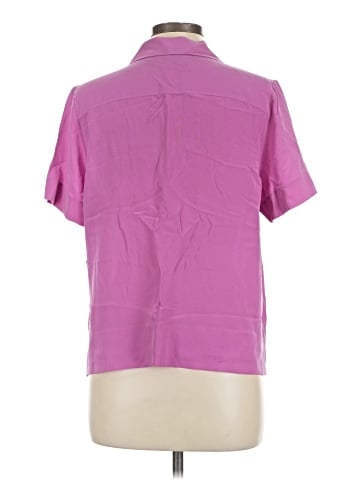 Everlane Short Sleeve Silk Top (view 2)