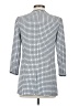 Karl Lagerfeld Paris 100% Polyester Houndstooth Gray Coat Size 2 - photo 2