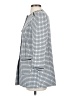 Karl Lagerfeld Paris 100% Polyester Houndstooth Gray Coat Size 2 - photo 5