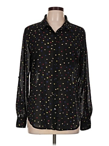 I Love H81 Long Sleeve Blouse (view 1)