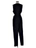 INC International Concepts Solid Black Jumpsuit Size 12 - photo 2