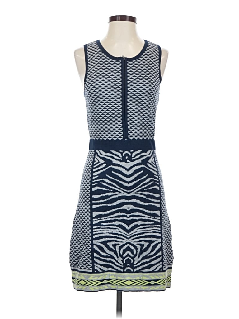 Pre-owned Hale Bob Casual Dress In Blue