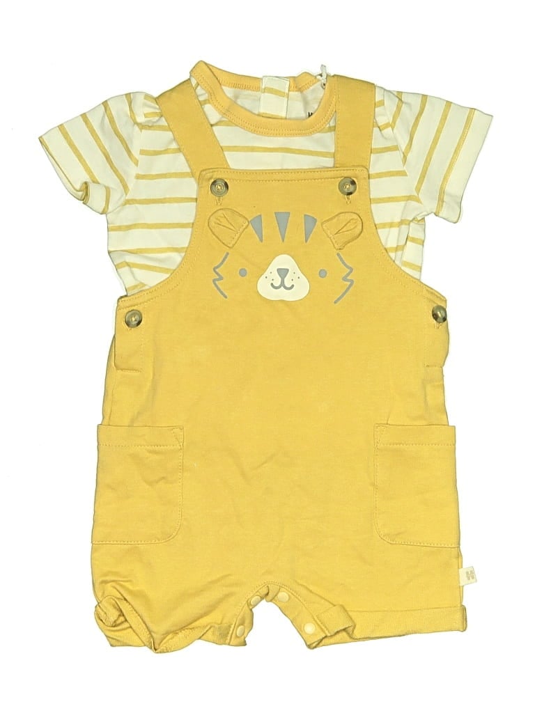 Huggies Babies' Overalls In Yellow
