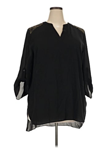 Cato 3/4 Sleeve Blouse (view 1)