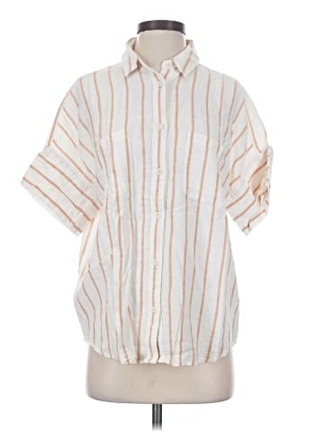 Madewell Short Sleeve Blouse (view 1)