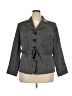 Sweet 100% Polyester Gray Blazer Size 18 - photo 1
