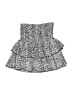 Zara Animal Print Silver Skirt Size 11 - 12 - photo 1