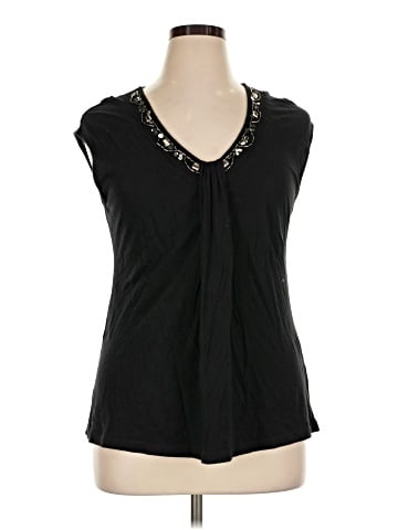 Jaclyn Smith Sleeveless Blouse (view 1)