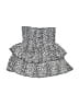 Zara Animal Print Silver Skirt Size 11 - 12 - photo 2