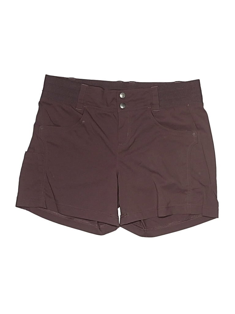 Pre-owned Title Nine Shorts In Burgundy