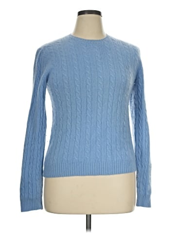 Lauren by Ralph Lauren Cashmere Pullover Sweater (view 1)
