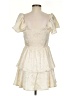 Francesca's Ivory Cocktail Dress Size M - photo 2