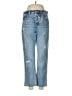 Old Navy 100% Cotton Hearts Blue Jeans Size 4 - photo 1