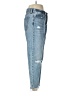Old Navy 100% Cotton Hearts Blue Jeans Size 4 - photo 4