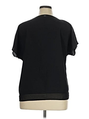 DKNY Short Sleeve Blouse (view 2)