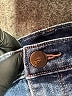 Ann Taylor LOFT Solid Blue Jeans Size 31 waist (estimated) - photo 7