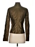 Ivanka Trump 100% Polyurethane Metallic Green Jacket Size 00 - photo 2
