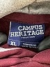 Campus Heritage Burgundy Pullover Hoodie Size XL - photo 3