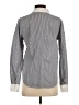 FRAME 100% Cotton Chevron-herringbone Gray Long Sleeve Button-Down Shirt Size S - photo 2