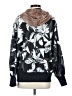 Adidas 100% Polyester Floral Black Sweatshirt Size XS - photo 2