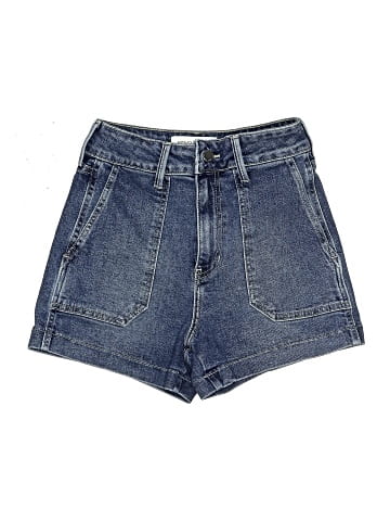 Just Black Denim Shorts (view 1)