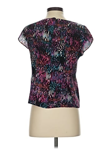 Nanette Lepore Short Sleeve Silk Top (view 2)
