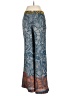 BCBGMAXAZRIA 100% Polyester Tropical Blue Casual Pants Size XS - photo 2