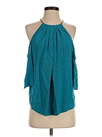 Trina Turk Sleeveless Silk Top (view 1)