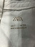 Zara Solid Ivory Long Sleeve Button-Down Shirt Size 7 - photo 3